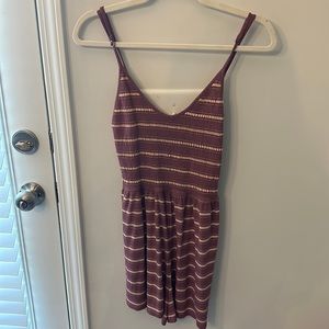 Striped romper